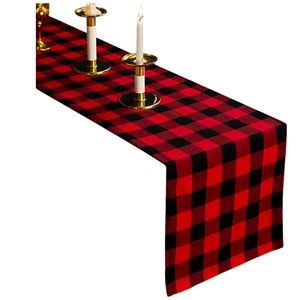 NEW Farmhouse Buffalo Plaid Table Runner 14 x 108 Inches
